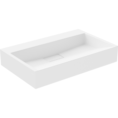 Mexen Ava umywalka nablatowa z konglomeratu B/O 60 x 38 cm, biała - 23016000