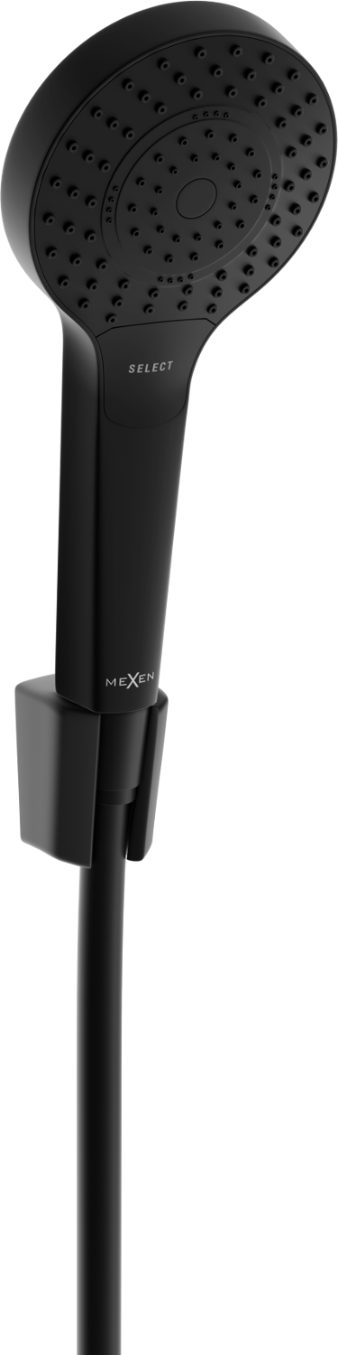 Mexen R-05 zestaw prysznicowy punktowy, czarny - 785055052-70