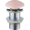 Mexen korek klik-klak okrągły, różowy ceramiczny mat - 79910-44