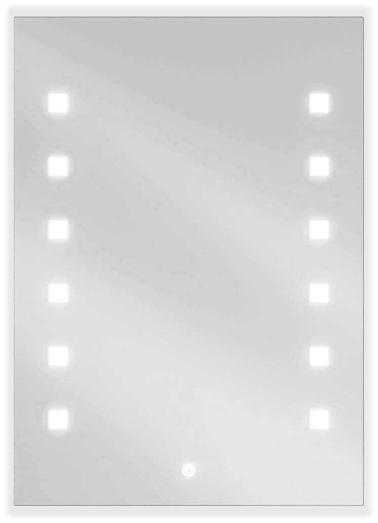 Mexen Ner lustro łazienkowe podświetlane 50 x 70 cm, LED 6000K, antypara - 9809-050-070-611-00