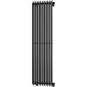 Mexen Atlanta grzejnik dekoracyjny 1500 x 460 mm, 894 W, czarny - W211-1500-460-00-70