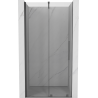 Mexen Velar drzwi prysznicowe rozsuwane 120 cm, transparent, gun gray szczotkowany - 871-120-000-01-66
