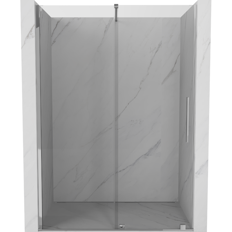 Mexen Velar drzwi prysznicowe rozsuwane 160 cm, transparent, chrom - 871-160-000-01-01