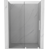 Mexen Velar drzwi prysznicowe rozsuwane 150 cm, transparent, białe - 871-150-000-01-20