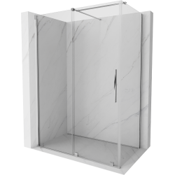 Mexen Velar kabina prysznicowa rozsuwana 140 x 80 cm, transparent, chrom - 871-140-080-01-01