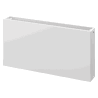 Mexen Flat CF33 grzejnik płytowy 600 x 600 mm, podłączenie boczne, 1320 W, biały - W433F-060-060-00