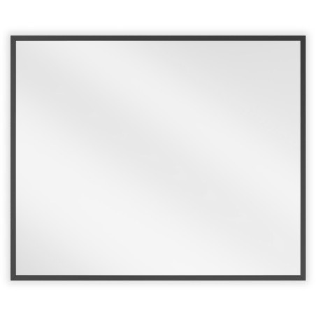 Mexen Loft lustro łazienkowe prostokątne 60 x 50 cm, rama czarna - 9852-060-050-000-70