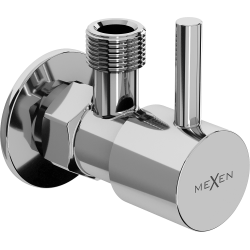 Mexen R1 zawór kątowy do baterii 1/2"x3/8", chrom - 79970-00