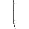 Mexen Pino grzejnik elektryczny z wieszakami na ręczniki 1405 x 32 mm, 75 W, czarny - W301-1405-032-00-70