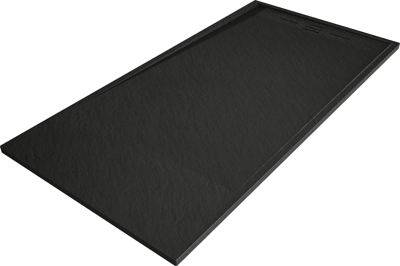 Mexen Amon brodzik prostokątny SMC 160 x 70 cm, czarny - 4F707016
