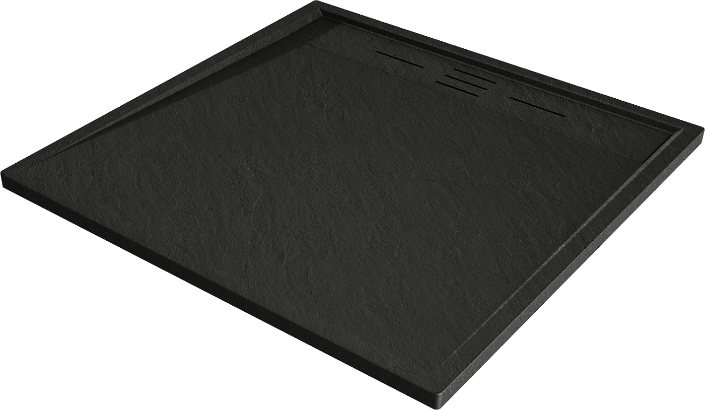 Mexen Amon brodzik kwadratowy SMC 90 x 90 cm, czarny - 4F709090