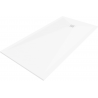Mexen Stone+ brodzik kompozytowy prostokątny 180 x 70 cm, biały, maskownica biała - 44107018-W