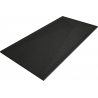 Mexen Stone+ brodzik kompozytowy prostokątny 200 x 90 cm, czarny, maskownica czarna - 44709020-B