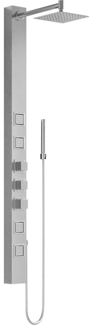 Mexen Orco panel prysznicowy, chrom - 7607-03-00