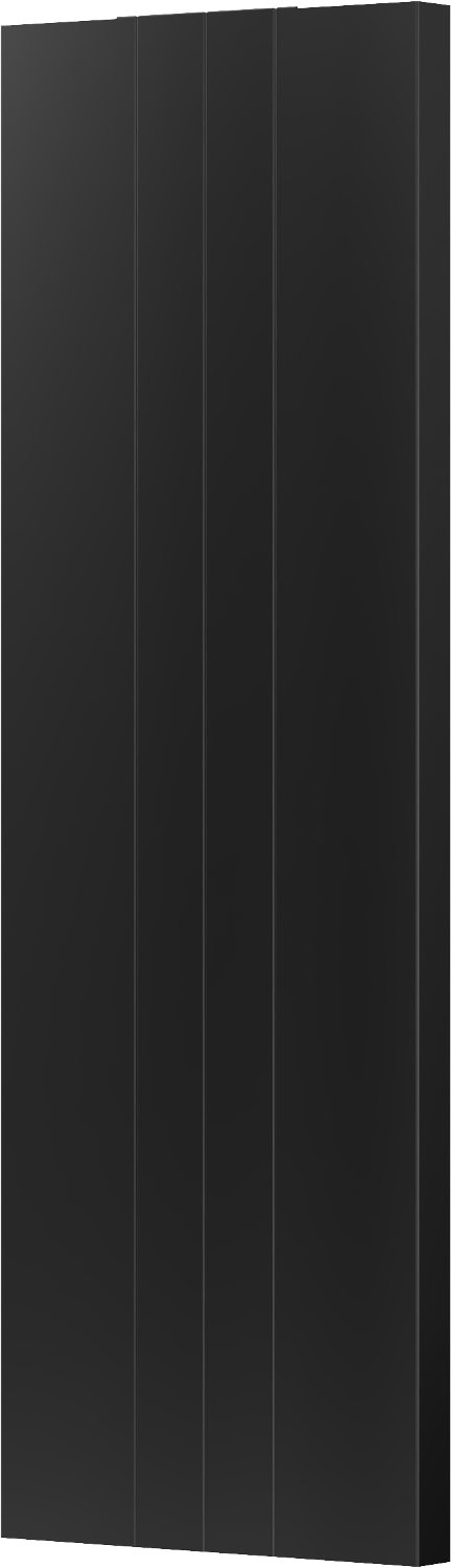 Mexen Line VS20SL grzejnik płytowy 1600 x 300 mm, podłączenie dolne środkowe, 596 W, czarny - W6VS20SL-160-030-70