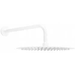Mexen Slim deszczownica 30 cm z ramieniem prysznicowym, biała - 79230211-20