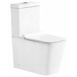 Mexen Cube kompakt wc z deską wolnoopadającą, biały - 31014000
