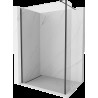 Mexen Kioto ścianka prysznicowa Walk-in 105 x 30 cm, transparent, czarna - 800-105-212-70-00-030