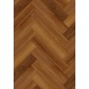 Mexen Lubbock panele winylowe jodełka 635 x 127 mm SPC 6,5 mm, podkład IPEX 1,5 mm, 4 V-Fuga, Teak- F1186-0635-127-505-4V1-08