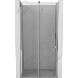 Mexen Velar L drzwi prysznicowe rozsuwane 120 cm, transparent, chrom - 871-120-003-01-01