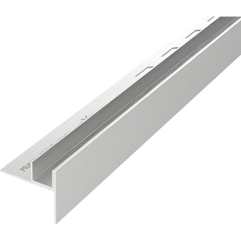 Mexen Line-B listwa spadkowa do szkła 120 cm prawa, inox - 181004120R