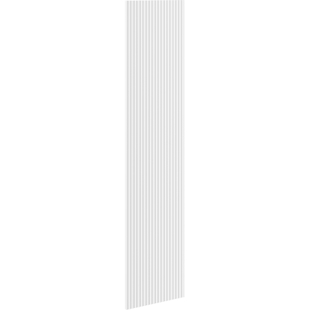 Mexen Rivel front ryflowany do korpusu szafki łazienkowej 35 x 160 cm (1 szt.), biały mat - 91A21-1600-300-1-01
