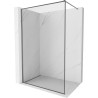 Mexen Kioto-F ścianka prysznicowa Walk-in z ramką 160 x 202 cm, transparent 8 mm, gun metal - 800-160-104-95-00