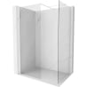 Mexen Kioto-X ścianka prysznicowa Walk-in 90 x 90 cm, transparent 10 mm, biała - 800-090-202-20-00-090-X