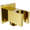 Mexen Cube przyłącze kątowe, złote - 79300-50