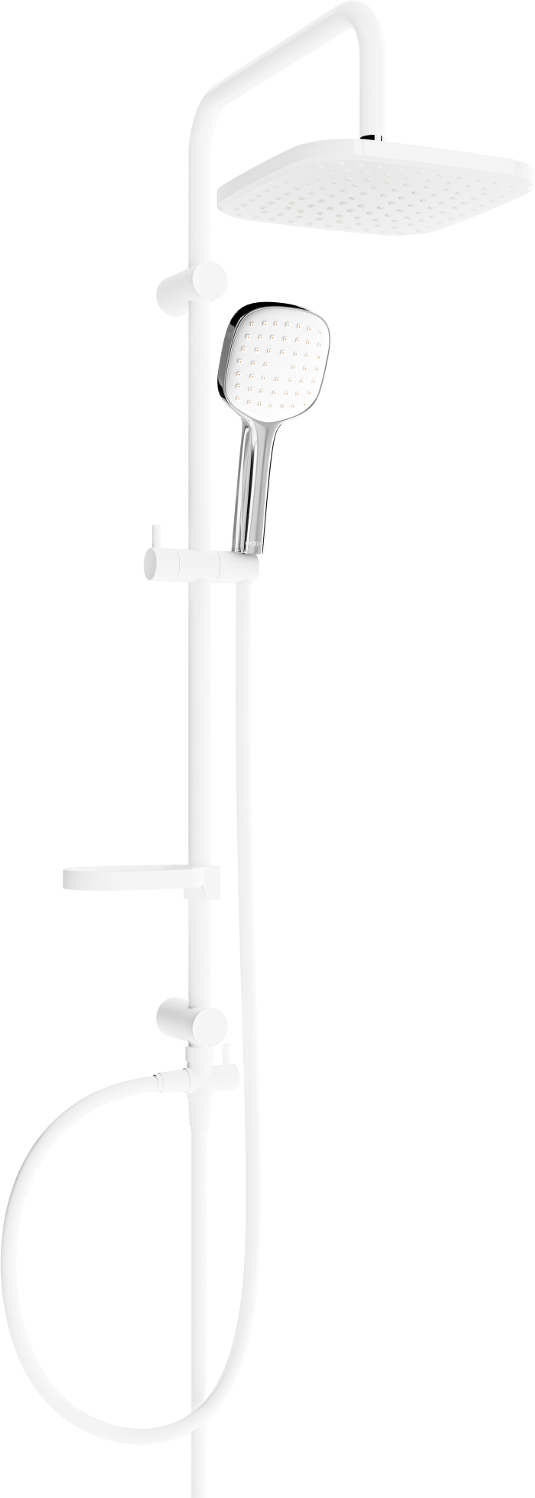 Mexen X33 kolumna prysznicowa, biała/chrom - 798333391-21