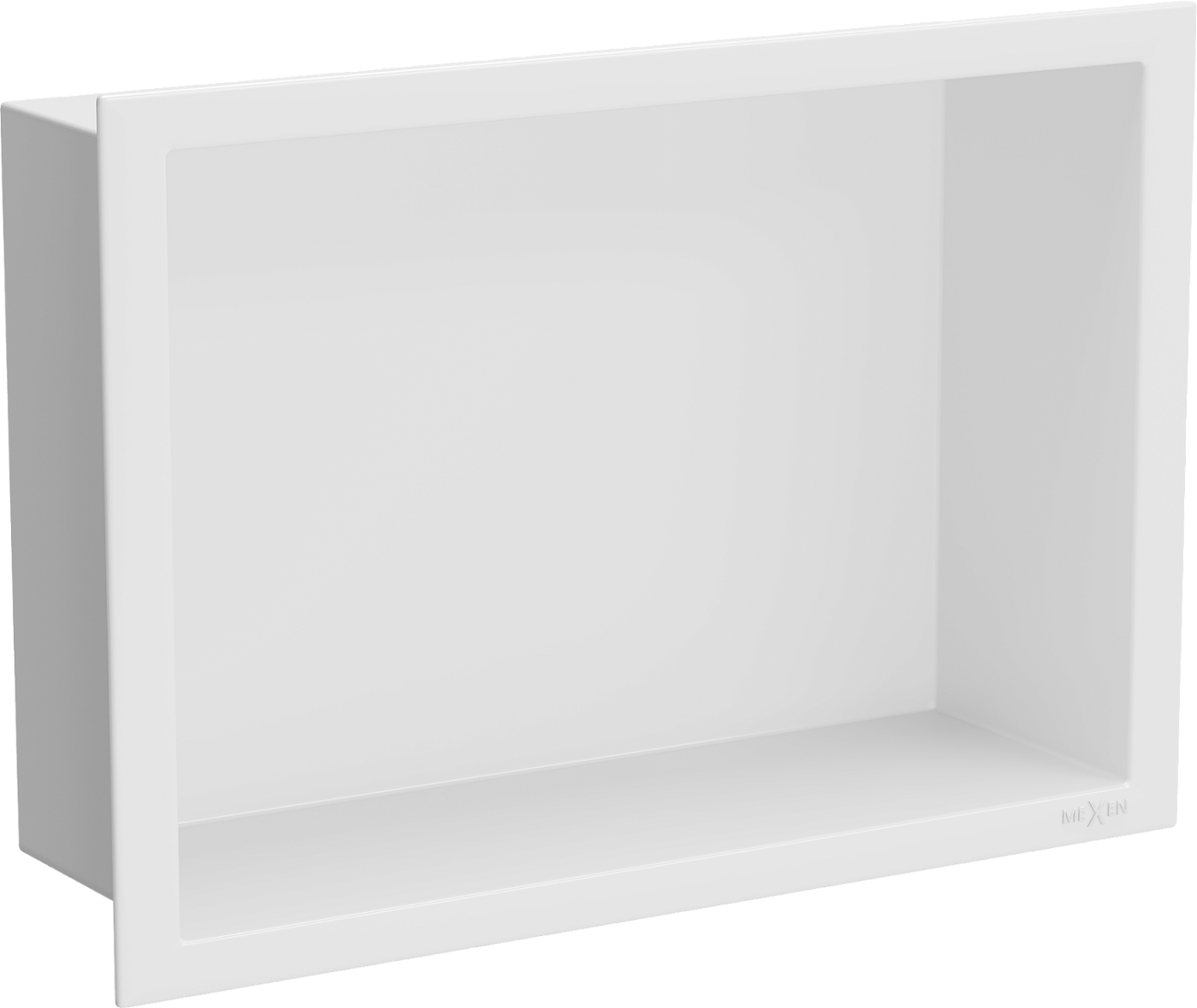 Mexen X-Wall-R półka wnękowa z kołnierzem 30 x 20 cm, biała - 1920302010