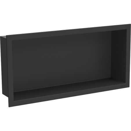 Mexen X-Wall-R półka wnękowa z kołnierzem 45 x 20 cm, czarna - 1970452010