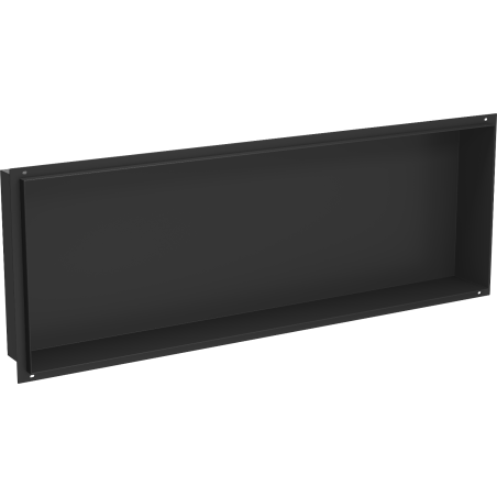 Mexen X-Wall-NR półka wnękowa bez kołnierza 90 x 30 cm, czarna - 1971903010