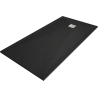 Mexen Stone+ brodzik kompozytowy prostokątny 160 x 70 cm, czarny - 44707016