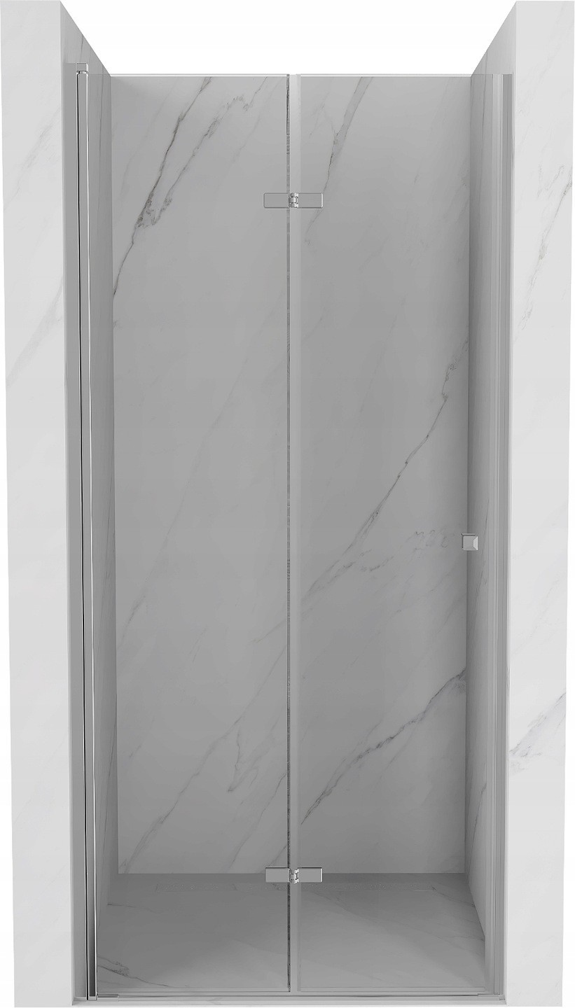 Mexen Lima drzwi prysznicowe składane 75 cm, transparent, chrom - 856-075-000-01-00
