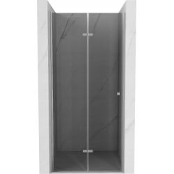 Mexen Lima drzwi prysznicowe składane 90 cm, grafit, chrom - 856-090-000-01-40
