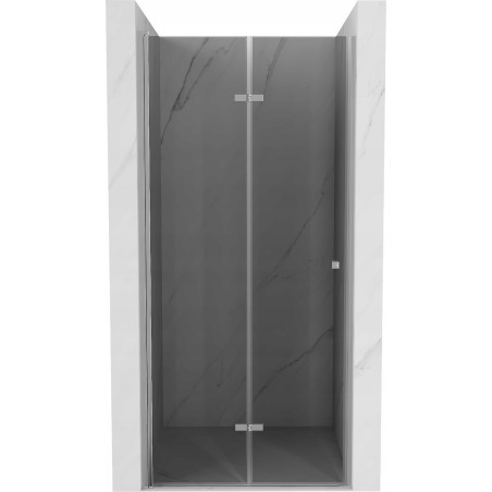 Mexen Lima drzwi prysznicowe składane 120 cm, grafit, chrom - 856-120-000-01-40