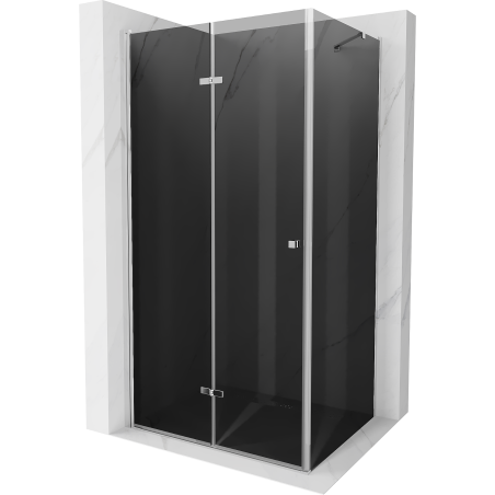 Mexen Lima kabina prysznicowa składana 70 x 110 cm, grafit, chrom - 856-070-110-01-40