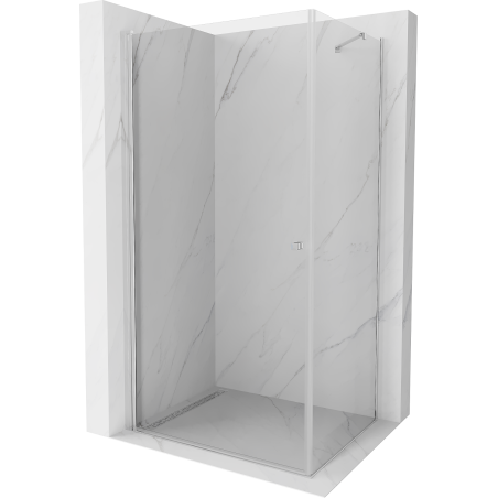 Mexen Pretoria kabina prysznicowa uchylna 80 x 110 cm, transparent, chrom - 852-080-110-01-00