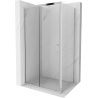 Mexen Apia kabina prysznicowa rozsuwana 95 x 100 cm, transparent, chrom - 840-095-100-01-00