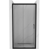 Mexen Apia drzwi prysznicowe rozsuwane 150 cm, transparent, czarne - 845-150-000-70-00