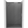 Mexen Omega drzwi prysznicowe rozsuwane 130 cm, grafit, chrom - 825-130-000-01-40