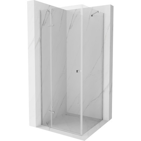 Mexen Roma kabina prysznicowa uchylna 90 x 90 cm, transparent, chrom - 854-090-090-01-00