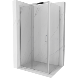 Mexen Apia kabina prysznicowa rozsuwana 95 x 80 cm, transparent, chrom - 840-095-080-01-00