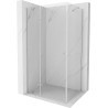 Mexen Roma kabina prysznicowa uchylna 95 x 80 cm, transparent, chrom - 854-095-080-01-00