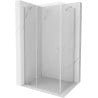 Mexen Roma kabina prysznicowa uchylna 115 x 80 cm, transparent, chrom - 854-115-080-01-00