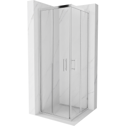 Mexen Rio kabina prysznicowa kwadratowa 70 x 70 cm, transparent, chrom - 860-070-070-01-00