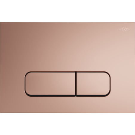 Mexen Fenix 02 przycisk spłukujący, różowe złoto - 600205
