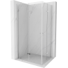 Mexen Lima Duo kabina prysznicowa składana 100 x 80 cm, transparent, chrom - 856-100-080-02-00