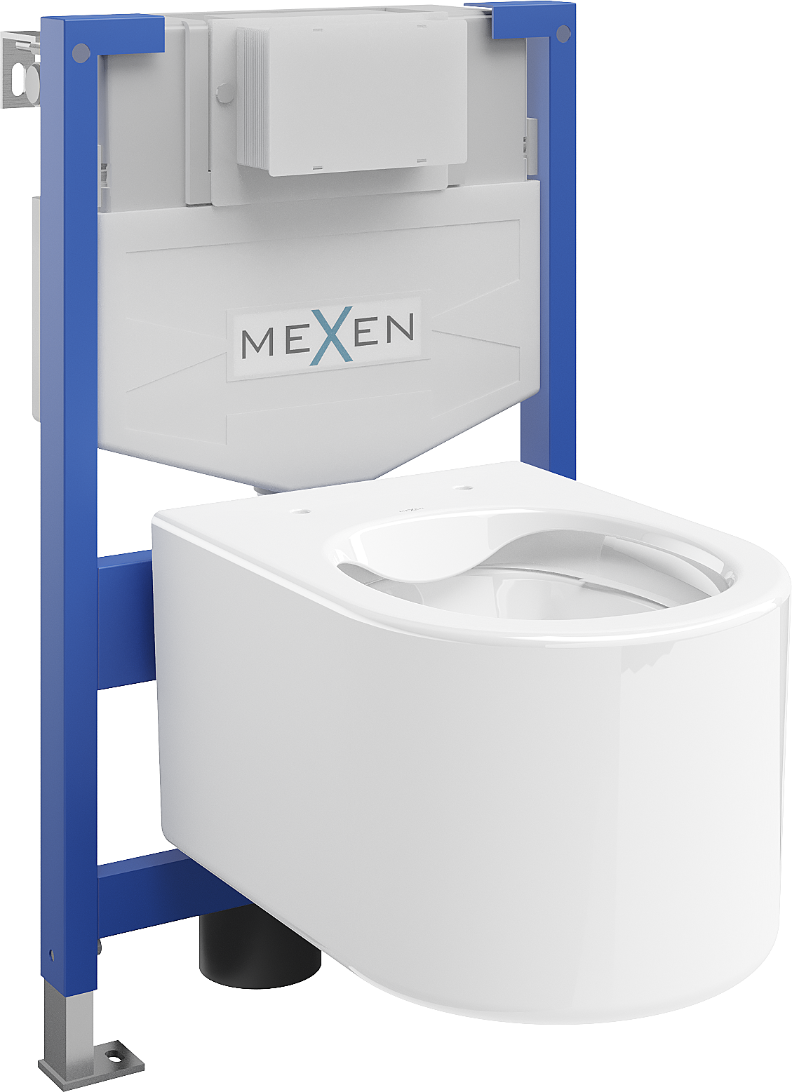 Mexen zestaw podtynkowy WC stelaż Fenix XS-F z miską WC Sofia, biały - 6803354XX00